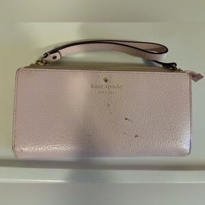 Pink Kate Spade Wristlet